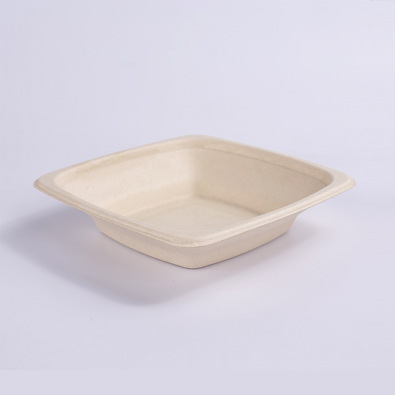 گنے کا 16OZ مربع کٹورا